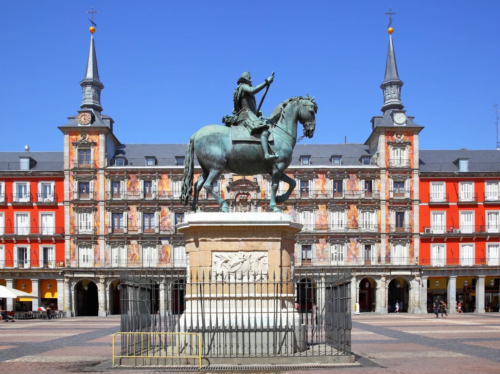Madrid Spain skyline architecture