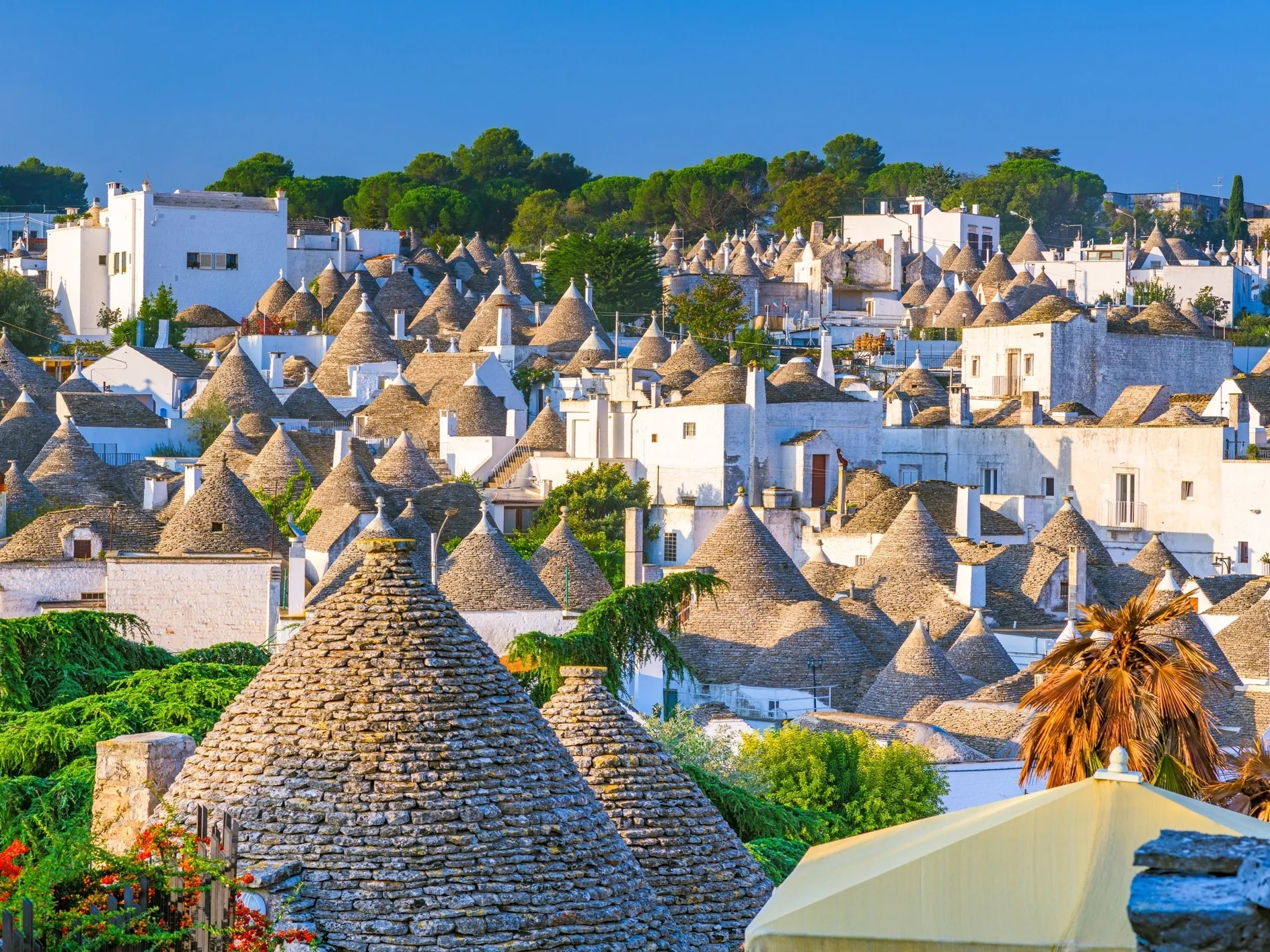 Puglia trulli landscape Alberobello Italy